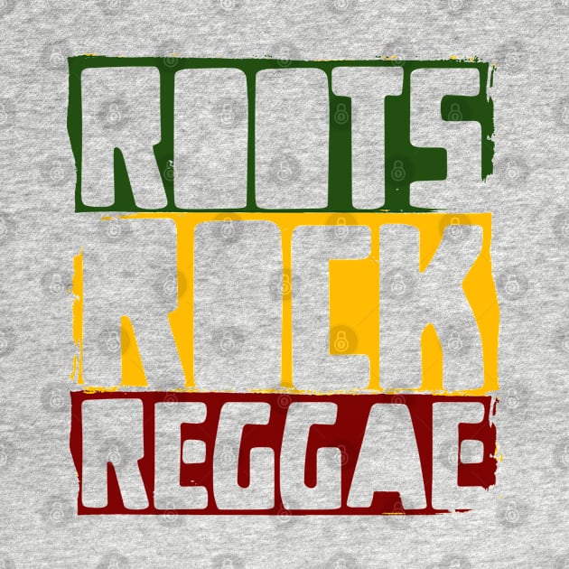 Roots Rock Reggae Rasta Colors by rastauniversity